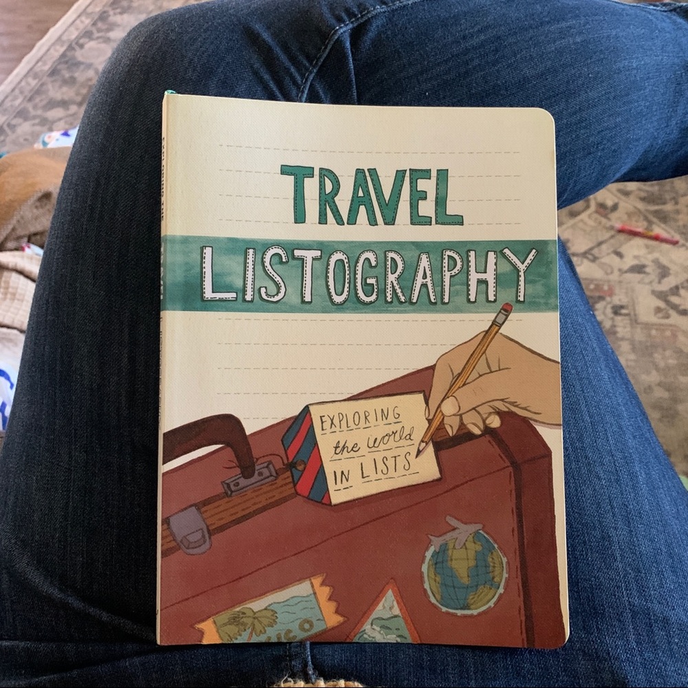 ☀️ Travel listography book